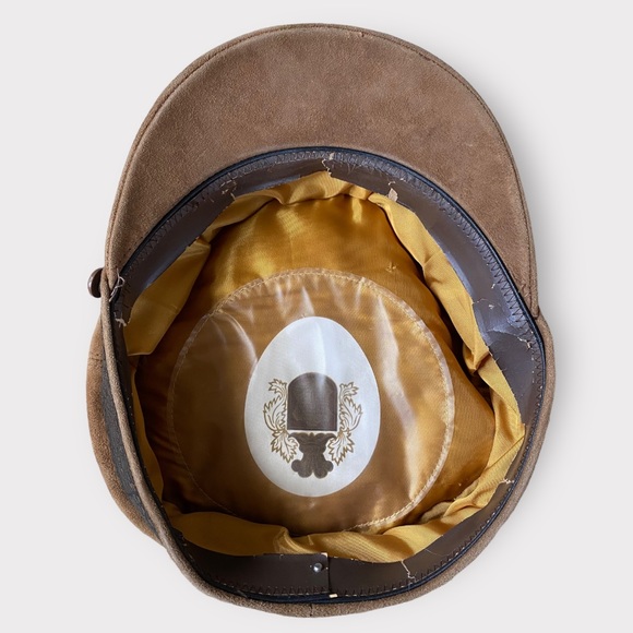 VTG ECHTES LEDER FISHERMAN HAT - Picture 10 of 11